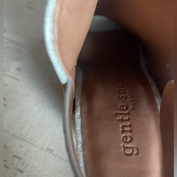 🆕Gentle Souls Peep Toe Slingback Block Heel Size 6 NWOB - Picture 11 of 11